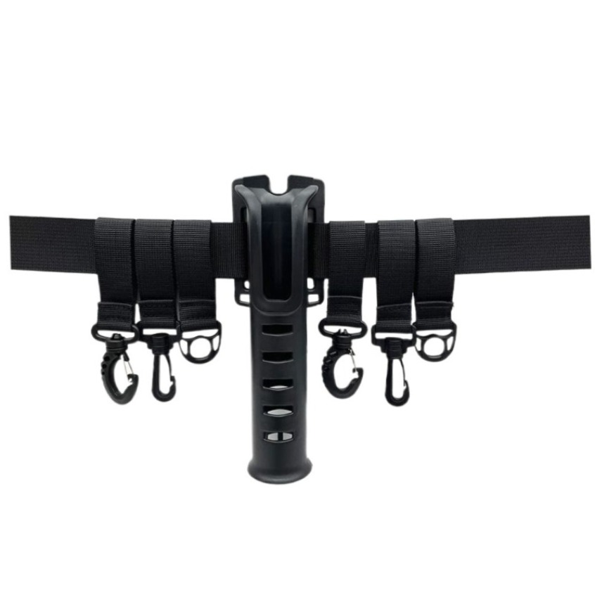 Fishing Rod Travel - 1 Ceinture de pêche réglable avec