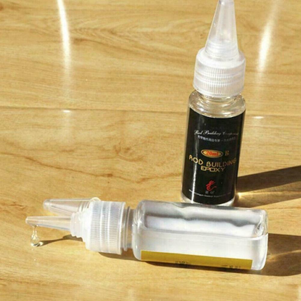 Fishing Rod Building Kit - 2 pièces canne à pêche colle