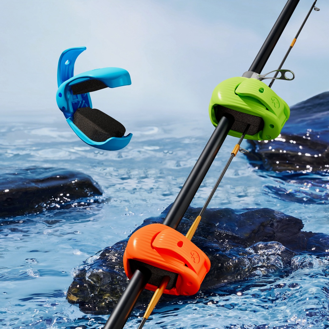 Fishing Rod Travel - Clip de fixation rapide pour canne