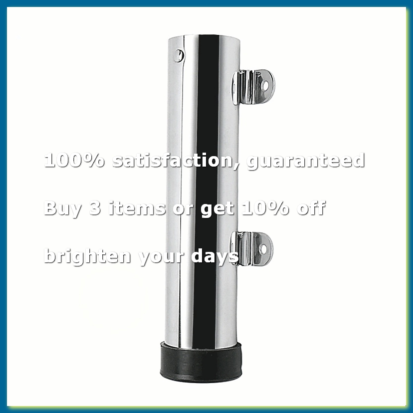 Fishing Rod Holder - Support mural en acier inoxydable pour