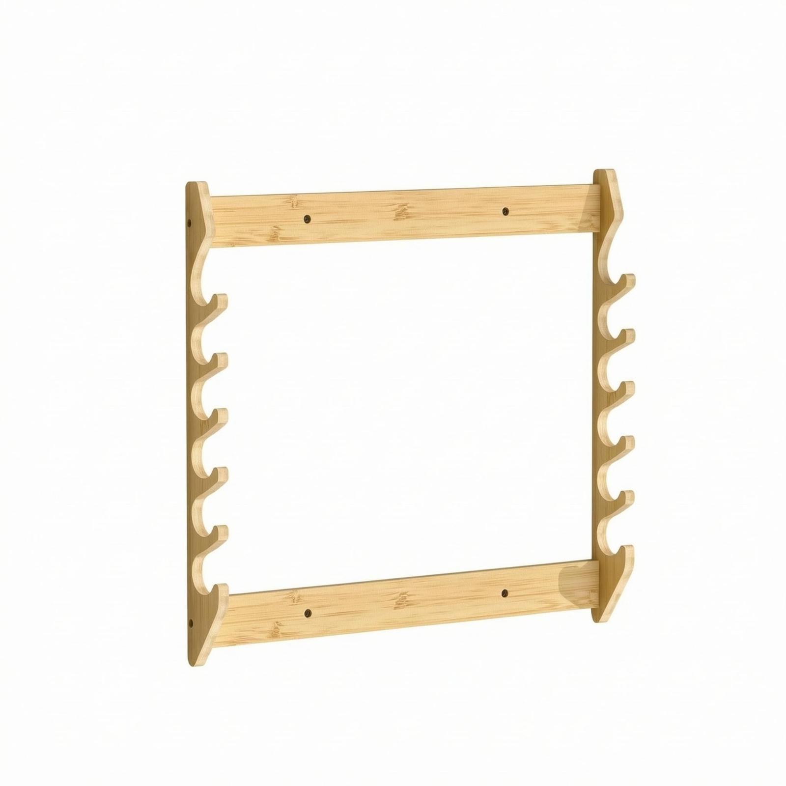 Support mural en bois pour can - Fishing Rod Rack avis et prix