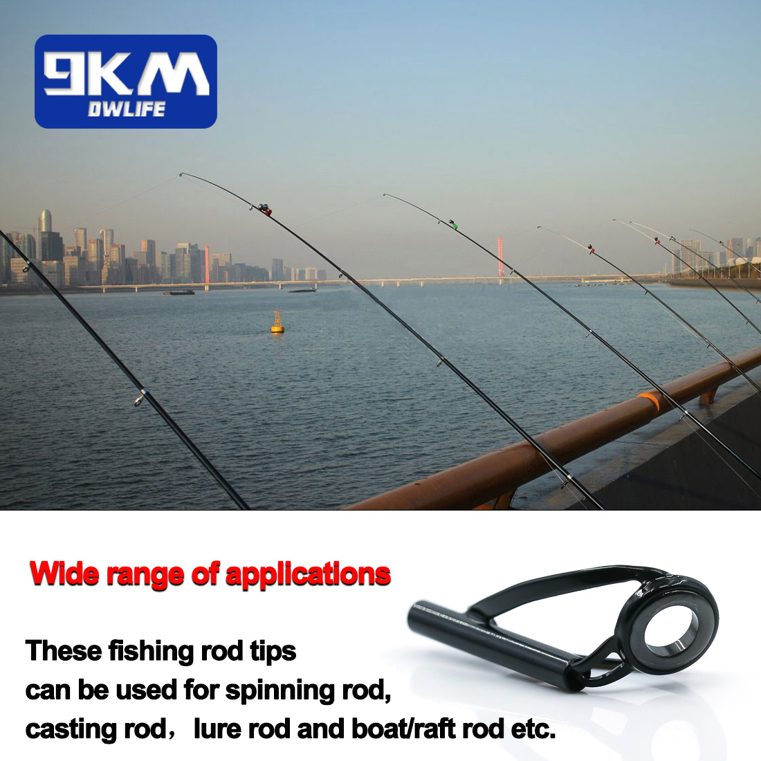 Kit de réparation de la pointe - Fishing Rod Guide Replacement avis et prix