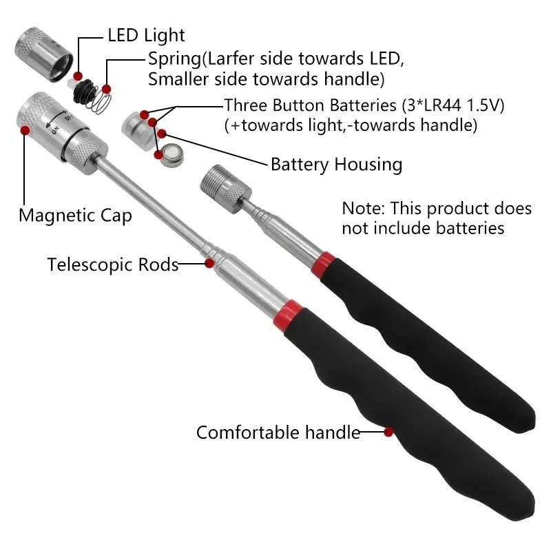 Stylo magnétique télescopique  - Fishing Rod Telescopic avis et prix
